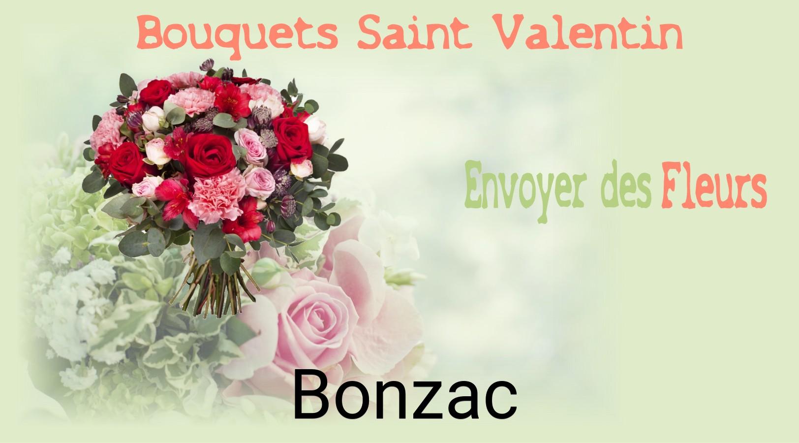 Roses de Saint-Valentin livrées à Bonzac